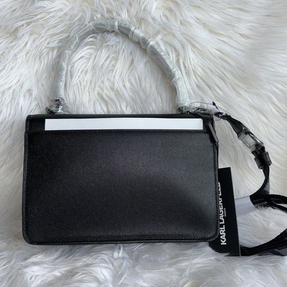 Karl Lagerfeld Paris Simone Gem-Studded Crossbody Bag - Picture 8 of 11